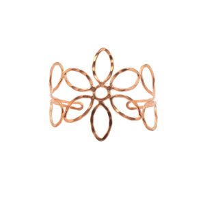 [PROMO] 3+1 Braccialetti a Fiore in Rame - immagine 1