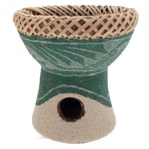 Bruciatore con sabbia colorata in terracotta per resine in grani - immagine 2