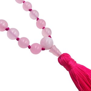 Mala "MANTRAbeads" in Quarzo rosa - immagine 4