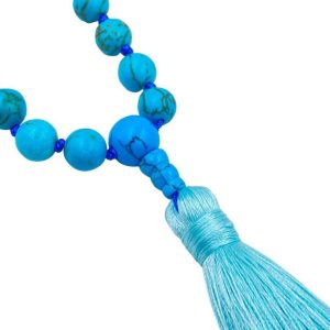 Mala "MANTRAbeads" in Howlite turchese - immagine 4