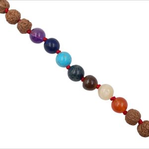 Mala "MANTRAbeads" in Rudra + 7 Chakra - immagine 5