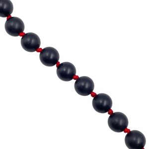 Mala "MANTRAbeads" in Onice opaca + 7 Chakra - immagine 5