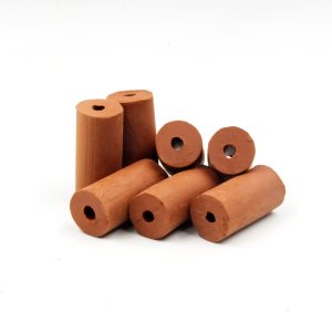 Barattolo da 12 cilindretti in terracotta profumati - immagine 1