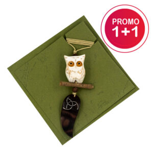 Collana con Gufetto in confezione regalo - immagine 1